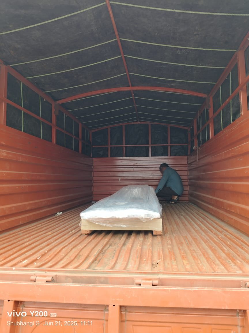 Loading Bad on Truck